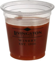 Stadium Cups: 3.5oz Soft Sided Clear Cups